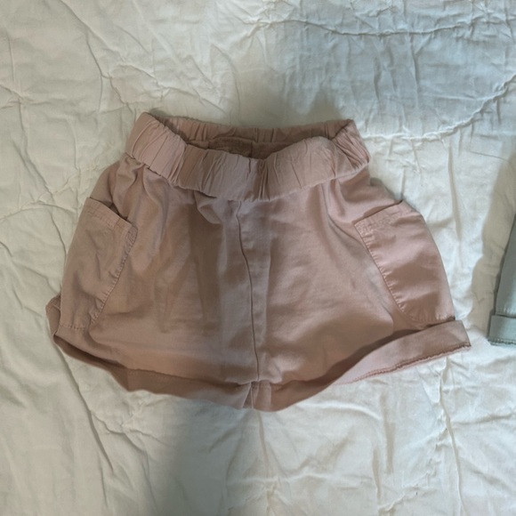 Pehr 18-24month garment dye shorts - soft pink - Picture 2 of 4